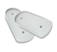 Zxpjkyu Lot de 2 Pédales pour Stepper, Vélo Elliptique, Appareil de Musculation, Repose-Pieds pour Entraînement à Domicile Ou en Salle de Sport, Gris