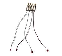 Zxpjkyu Lot de 4 Pièces de Rechange Métalliques pour Moteurs RC de Drones, Idéales pour La Réparation et L'entretien à Domicile et Au Travail.
