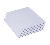 Zxpjkyu Lot de 5 Socles pour Dioramas, Accessoires de Bricolage, Matériau de Construction En Carton Mousse pour Les Amateurs de Modélisme, Projets D'archi, 10cmx10cmx0.7cm