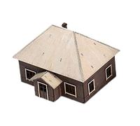 Zxpjkyu Maison Européenne Puzzle Maquette Kit Construction Miniature Bois Créatif DIY Convient pour Collection Cadeau Décoration Intérieure Activités, Styled