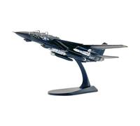Zxpjkyu Maquette d'avion de Chasse F14A Au 1/100, Modèle Réduit Rétro en Métal Moulé sous Pression, Décoration de Bureau, Design Profilé