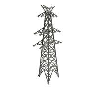 Zxpjkyu Maquette Miniature de Pylône électrique, Objet de Décoration En Polypropylène de Haute Qualité, Idéale pour Les Activités Manuelles En Classe Ou Les V, 20cm