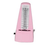 Zxpjkyu Métronome Mécanique Tempo Stable Professionnel Précision Sonore Réglage Manuel Adapté Instrument Piano Guitare Ukulélé Violon Enseignement Mus, Rose