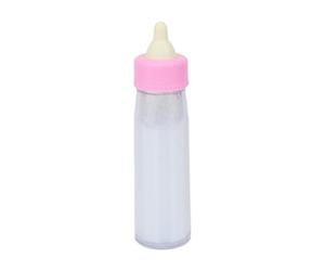 Zxpjkyu Milk Disappear Bottle Accessoire Magie Manipulation Bouteille Éducatif Fonction Disparition Liquide Construction Pp Adapté pour Adolescents Animation, Sans Poignée 13x3cm