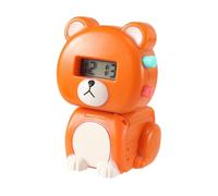 Zxpjkyu Montre Jouet Animale Transformatrice Bracelet Digital Réveil Électronique Jouet Silicone Adaptée pour Enfants Garçons Filles Cadeaux Initiation à La T, ours