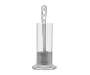 Zxpjkyu Moteur Kit Modèle Cylindre Piston Tube Verre Métal Utilisé pour Éducation Scientifique Enfant Adulte Loisirs Technologiques, Extrémité évasée Piston