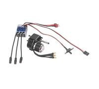 Zxpjkyu Moteur Sans Balais, Boîte de, Variateur de, Variateur électrique Combiné, Voiture Radiocommandée à L'échelle 1:12, Installation F, Black Sm3.0
