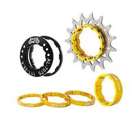 Zxpjkyu Moyeu de Cassette BMX, Or