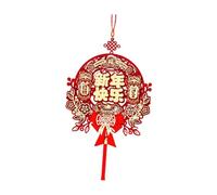 Zxpjkyu Nouvel an Chinois 2026 - Pendentif Décoratif, Créatif, Porte- et Léger, Année du Cheval, Idéal pour Le Bureau et La Maison, Style G