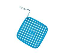 Zxpjkyu Organisateur de Breloques Chaussures avec Pochette à Breloques Portable Filet de Rangement Ajouré Solide Tapis Suspendu Pratique Accessoire de, Bleu