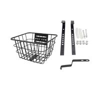 Zxpjkyu Panier de Vélo pour Enfants, Rangement, Pratique, Léger, Facile à Installer, Panier de Guidon Avant pour Transporter pour Les Garçons Lors des Courses, sans Couvercle