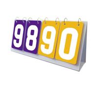 Zxpjkyu Panneau de Commande Polyvalent pour Plusieurs Sports, Violet Jaune