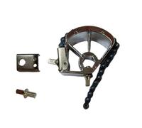 Zxpjkyu Pédale Simple Chaîne Double Pédale Grosse Caisse Chaîne Double Accessoire Instrument Batterie Métal Robuste Stabilité Fluide Facile à Installer Adapté, Mèche