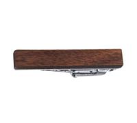 Zxpjkyu Pince élégante pour Homme en Alliage avec Mécanisme à Ressort Robuste. Accessoire Sophistiqué et Fonctionnel. Convient pour, Noyer