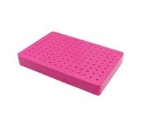 Zxpjkyu Pinces de Peinture Pince Support Base Stand Outil Pince Repositionnable Maintien Main Libre Matériau PP Adapté à La Peinture Maquettes et, Rose
