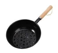 Zxpjkyu Plateau Allume-Charbon pour Pot de Camping, Pot à Charbon Portable, Panier Allume-Charbon pour La Maison, Les, Le Camping, Les, 16 Cm avec Trou