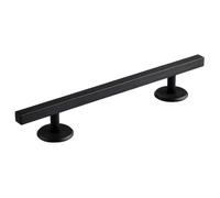 Zxpjkyu Plateforme de Jeu Professionnelle avec Rails et Obstacles pour Fingerboard. Rampe/piste D'obstacles Idéale pour Les Parcs. Accessoire Polyvalent E, Noir