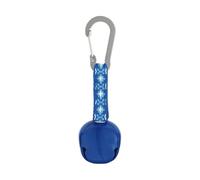 Zxpjkyu Porte-clés Clochette Ours Au Son Clair, Pendentif Portable et Polyvalent pour Sacs à Dos de Randonnée, Situations d'urgence en Randonnée, Ski et A, Bleu