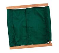 Zxpjkyu Porte-vêtements Bouton-Pression Fermeture-glissière Lacet Boucle Développement Coordination Sensorielle Jeu D'Autonomie pour Bébé Adapté à L'Apprentis, Colle de Laine Verte