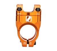 Zxpjkyu Potence de Vélo de Route, Remplacement Direct du Matériel de Montage de La Fourche Avant, Diamètre du Guidon 1,25 Pouce, Potence de Guidon pour Le Cyc, Orange