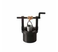 Zxpjkyu Puits Miniature Ornement Accessoire de Maquette Décorative pour Maison de Poupée Détail Corde et Seau Adapté à la Scénographie Collection Décoration Tablette Ambiance Rurale, Noir