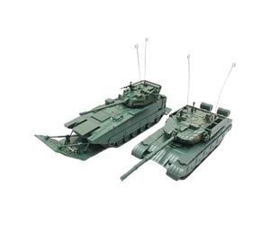 Zxpjkyu Puzzle de 2 Pièces, Modèle de Wagon-citerne à L'échelle 1:72, pour La Décoration de Table Des Enfants.