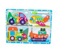 Zxpjkyu Puzzle en Bois 2 en 1 pour Les Tout-Petits : Tableau à Dessin pour L'apprentissage Précoce, Double Face, pour Les Fêtes, Les Enfants D'âge Pré, Transport