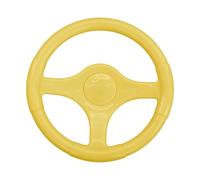 Zxpjkyu Roue de Direction Jouet pour Voiture Volant pour Kart Électrique En PP Robuste Améliore La Conduite Destiné Aux Adultes et Enfants Approprié pour Loi, Jaune