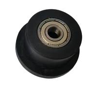 Zxpjkyu Roue de Glissement de Siège, Composants de Roulette de Siège, Pièces de Rechange avec Roulement Métallique 608 pour Vélos d'exercice Professionnel, 46x25 Mm