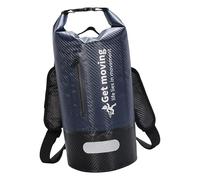 Zxpjkyu Sac à Dos étanche, Robuste et Léger avec Poignée de Transport, Flottant, Grande Capacité, Idéal pour La Natation, La Navigation de Plaisance et La Ran, Bleu Foncé