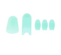 Zxpjkyu Saxophone Coussin Repose-pouce Silicone Protège-doigts Pads Clés Paume Accessoires Adapté pour Instruments Alto Ténor Soprano Utilisation Professionne, Bleu