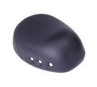 Zxpjkyu Selle de Vélo électrique, Selle de Vélo pour VTT et Vélos de Route, Noire, Large, Imperméable, Amortissante, Selle de Vélo Universelle