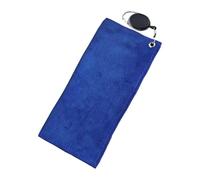 Zxpjkyu Serviette de Golf pour Les Amateurs de Golf : Absorbante, à Séchage Rapide et Douce, Elle Est Idéale pour Nettoyer Les et Les Balles de Golf Lor, Bleu