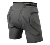 Zxpjkyu Shorts Rembourrés, Pantalons de Protection, Vêtements de Sport, équipement de Protection, Protection des Hanches 3D pour Les Sports de Plein Air, Le P, Gray M