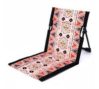 Zxpjkyu Siège de Plein Air Pliable Chaise Pliante Coussin Épais Soutien Ergonomique Structure Compacte Adapté aux Jeux Sports en Plein Air Rassemblements sur Pelouse, Maya, Ethnique, Mystique