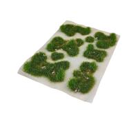 Zxpjkyu Simulation de Modèles de Touffes D'herbe, de Groupes D'herbe, de Voies Ferrées, de Décors et de Végétation Artificielle Aux échelles 1:35, 1:6, Vert D'été