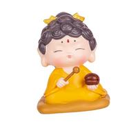 Zxpjkyu Statuette de Bouddha, Figurine Décorative, Mini-ornement En Résine, Collection Idéale pour La Décoration Intérieure. Parfaite Comme Centre de Table, b