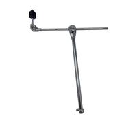 Zxpjkyu Support de Cymbale Bras de Cymbale Support d'attache Tige D'Extension Usage Pratique Métal Résistant Adapté à L'Entraînement Enfant, Double Verrouillage