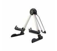 Zxpjkyu Support Instrument Musical Stand Sécurisé pour Guitare Électrique Guitare Acoustique Basse et Violon avec Bras Réglables et Coussin en Silicone Adapté, Noir