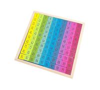 Zxpjkyu Tableau Numérique Plateau Numéros Apprentissage Mathématiques Jouet Bois Multifonctionnel pour Enfants Adapté à l'Éducation Maternelle Jeux Éducatifs