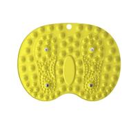 Zxpjkyu Tapis Sensoriel Tapis de Jeu Pieds Massage pour Enfants et Adultes Surface Texturée Résiliente En Pp Confortable à Marcher Adapté à La Relaxation Prés, Jaune