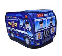 Zxpjkyu Tente de Jeu pour Enfants Tente Maison de Jeu Bébé Jouet de Plage Polyester Pliable pour Animaux Convient à La Décoration de Chambre Fêtes Écoles Terr, Voiture de Police