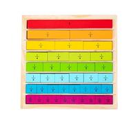 Zxpjkyu Tiges Numériques Éducatives Jouet Mathématique Apprentissage Premiers Calculs Manipulations En Bois Outils Pédagogiques Adaptés Enfants École Maternel, une