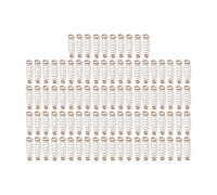 Zxpjkyu Touche de Piano 5,5 Mm X 26 Mm pour La Réparation de Pianos, Outils D'accordage, Accessoires Professionnels, Ressort Spiralé, 90 Pièces