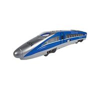 Zxpjkyu Train à Grande avec Effets Sonores et Lumineux, Modèle Réduit En Métal Moulé sous Pression, Locomotives Modernes, Jouet Train à Grande, Bleu