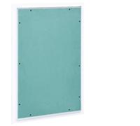 ZXQVLMRS Trappe de révision 400 x 600 mm avec cadre en aluminium et insert | Accès au mur et au plafond, fermeture à ressort intégrée