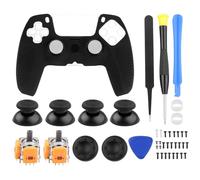 ZXshow 2 Pièces Joysticks Hall Effect Joysticks Remplacement pour Playstation 5 Modules Analogiques 3D Anti Drift avec Kit Réparation & Accessoires pour Console Sony Playstation 5