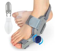 ZXShow Orthèse Hallux Valgus Corrective Jour Nuit Kit de Correction Hallux Valgus avec Correcteur Orthopédique Premium Orthèse Pied Gauche ou Droit Séparateur d'Orteils en Silicone pour Femme Homme