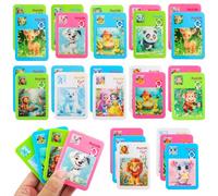 ZXShow Zootier - Lot de 30 Puzzles coulissants pour Enfants - Puzzle Coulissant Mignon avec Animaux - Jouet éducatif pour fête, Cadeau, Gagnant et remplisseur de Bas