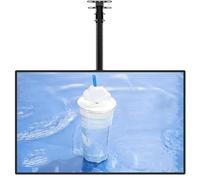 ZXSYYDS Caisson Lumineux LED Fin à Clipser avec Support télescopique,éclairage Uniforme, 4 méthodes d'installation, Facile à Assembler, adapté aux Restaurants et Salons de thé,Horizontal-50 * 100cm